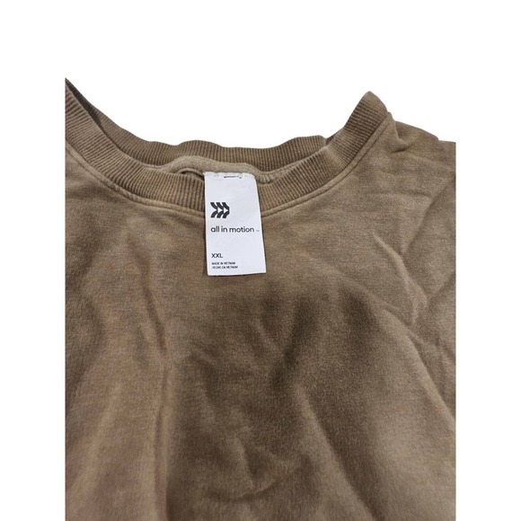 All In Motion Green/Brown Ombre Ladies Sweatshirt size XXL - Picture 4 of 6